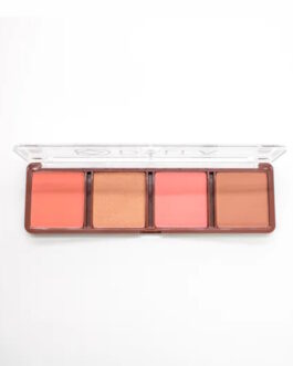 Paleta Blush/Iluminador/Contorno Nude – Dalla Makeup