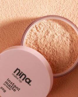 Pó Facial Instant Matte – Nina Makeup