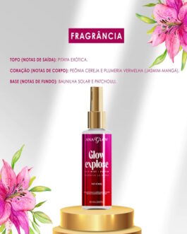 Perfume de Cabelo e Corpo Glow Explose 60ml – Ana Glow
