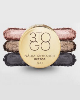Trio de Sombras Nádia Tambasco By Océane – 3 To Go Palette Fade – Oceane