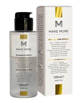 Demaquilante Bifásico 120ml – Make More